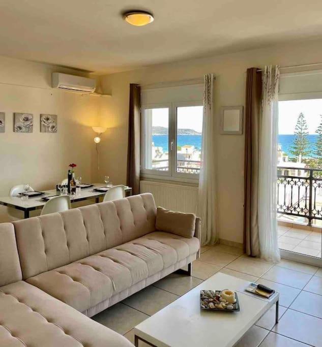 Sea View Apartment #2 Сталос Экстерьер фото